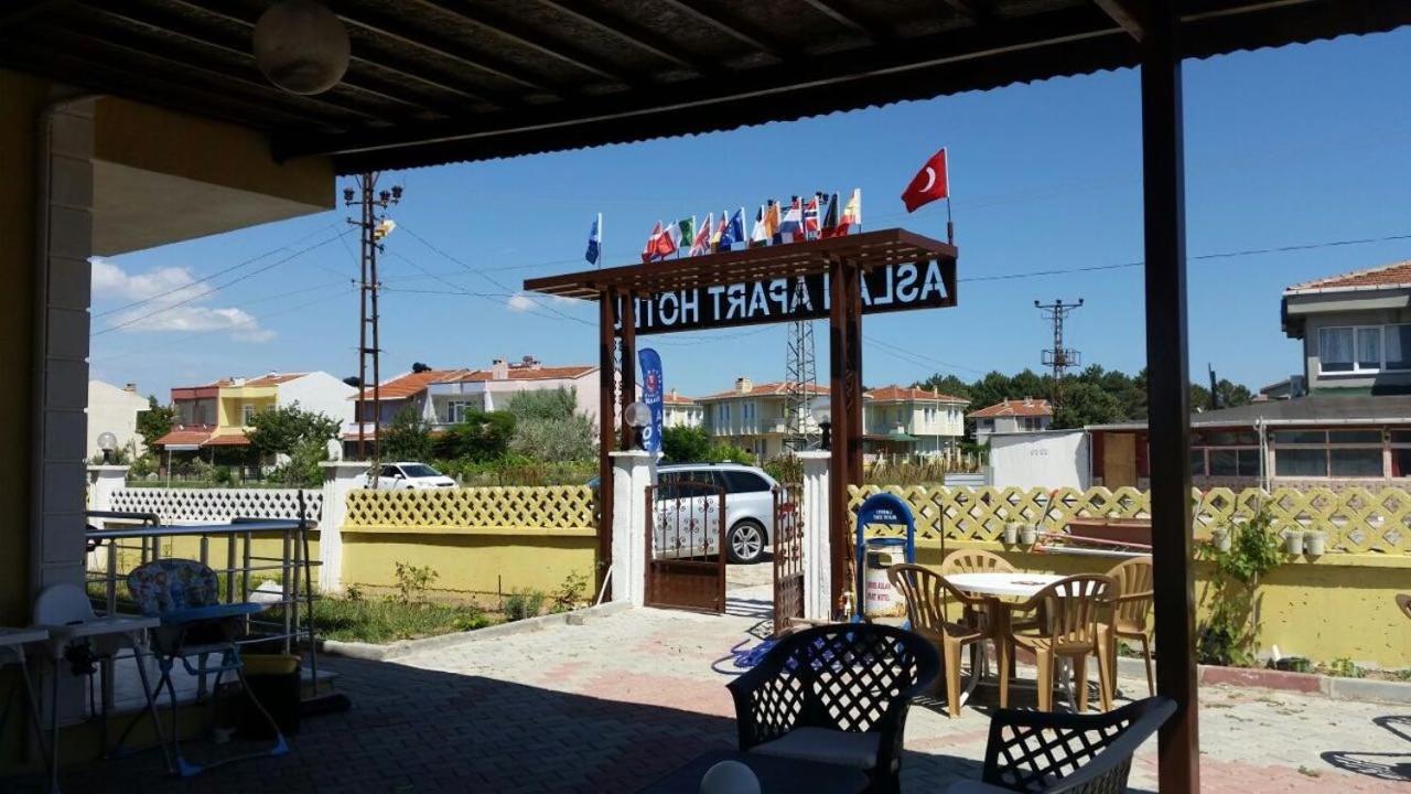 Vakif Saros Aslan Apartアパートホテル エクステリア 写真